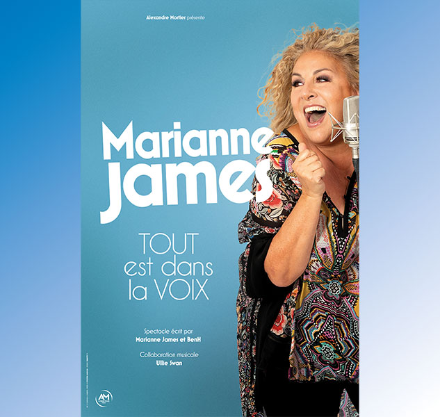 Affiche Spectacle Marianne James