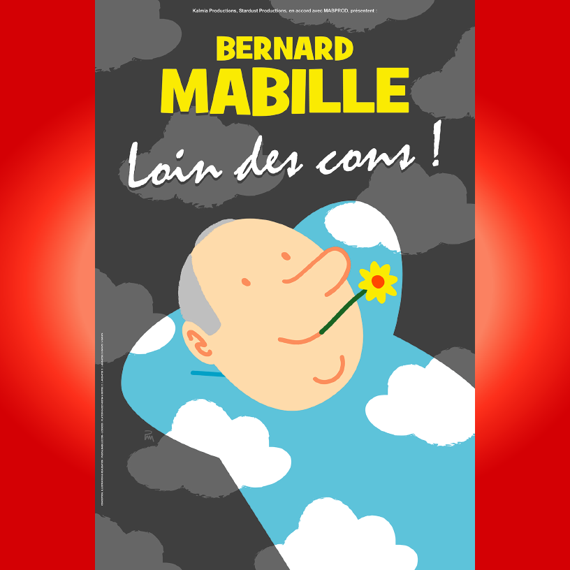 affiche Bernard Mabille humour en weppes