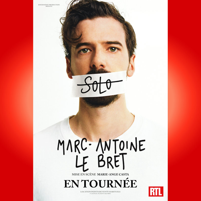 affiche Marc Antoine Le Bret humour en weppes