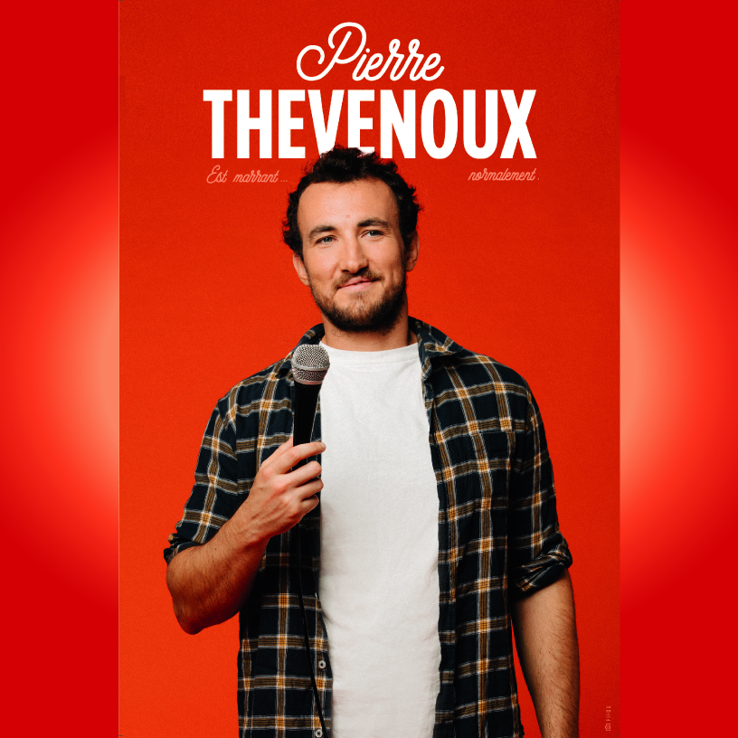 affiche Pierre Thévenoux humour en weppes