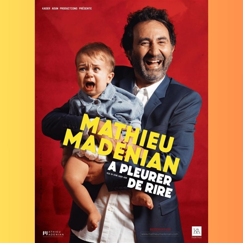 Affiche Mathieu Madenian a pleurer de rire